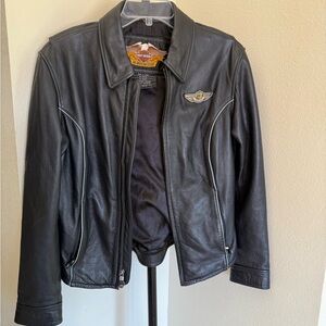 Harley-Davidson Black Leather Jacket